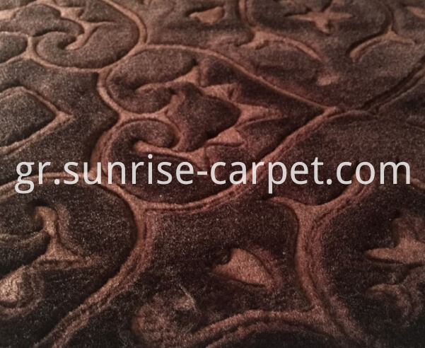 Χαλί με ανάγλυφη μορφή macro figure embossing carpet